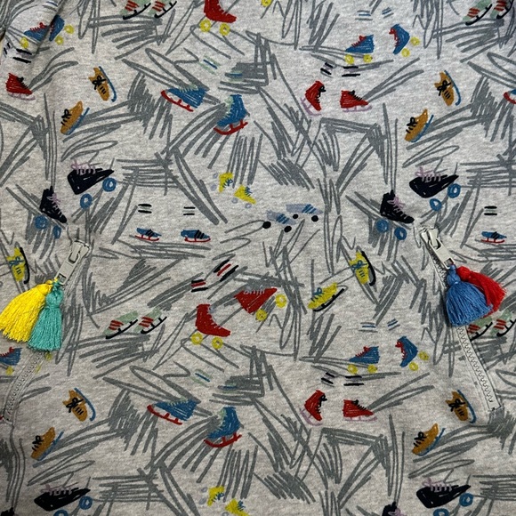 Stella McCartney girl’s sweatshirt fleece dress with skate print  Size 10 yrs - Picture 4 of 4